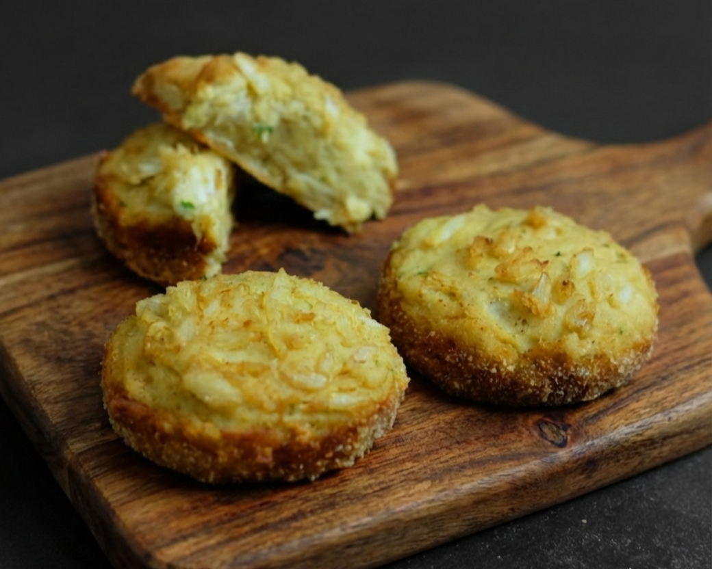 Bolinhos de caranguejo congelados from Indonésia